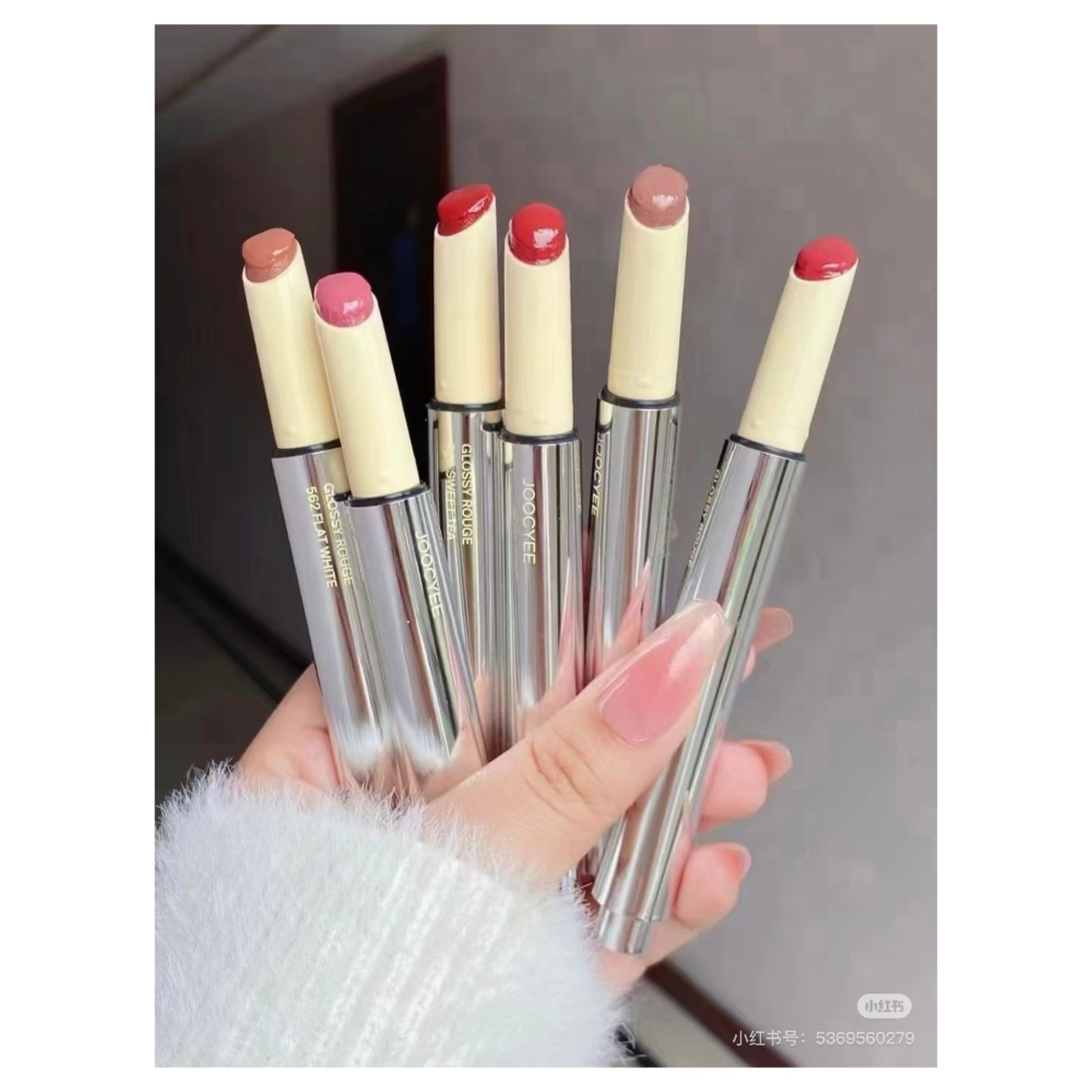 戴栗ლ 酵色ᴊᴏᴏᴄʏᴇᴇ 不沾杯固體鏡面唇蜜🩰虞書欣同款🩰全員早八日常偽素顏色-細節圖2