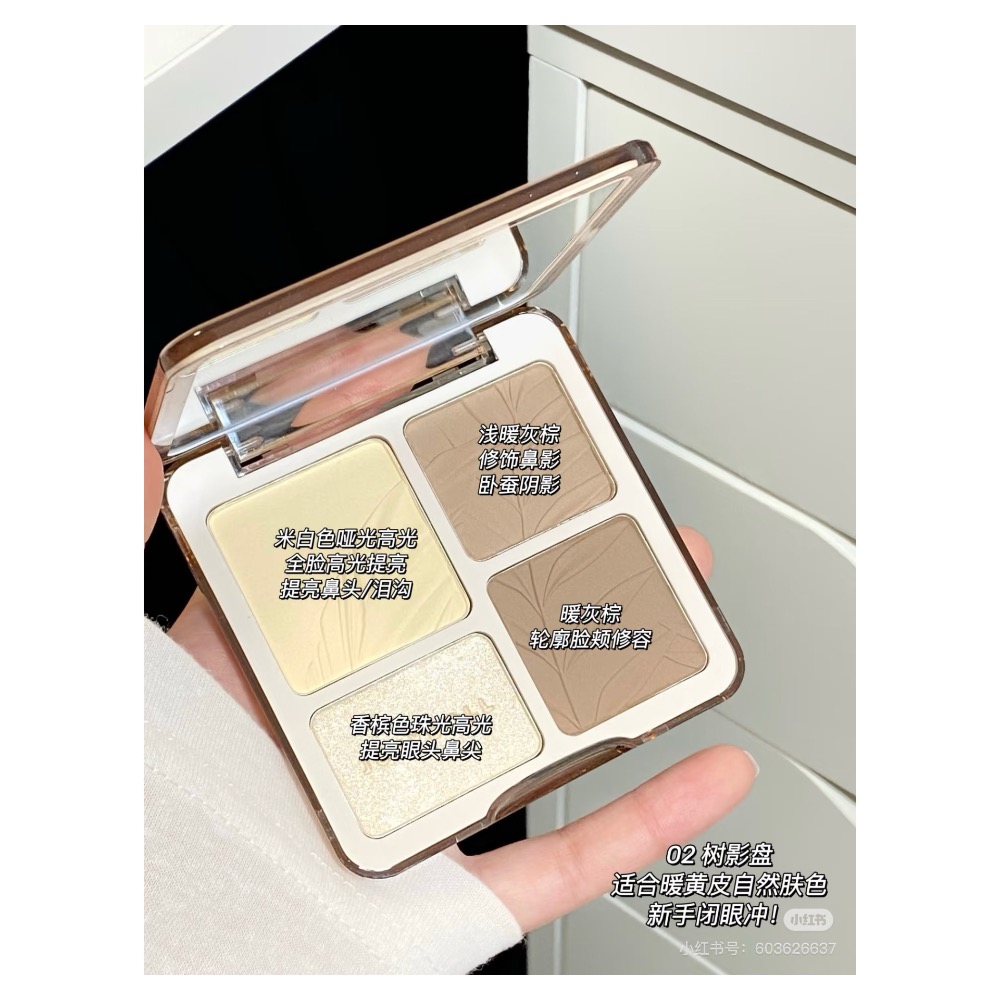 戴栗ლ 橘朵ᴊᴜᴅʏ ᴅᴏʟʟ 高光修容一體盤3.0 ✨古希臘掌管骨相的神 …-細節圖4