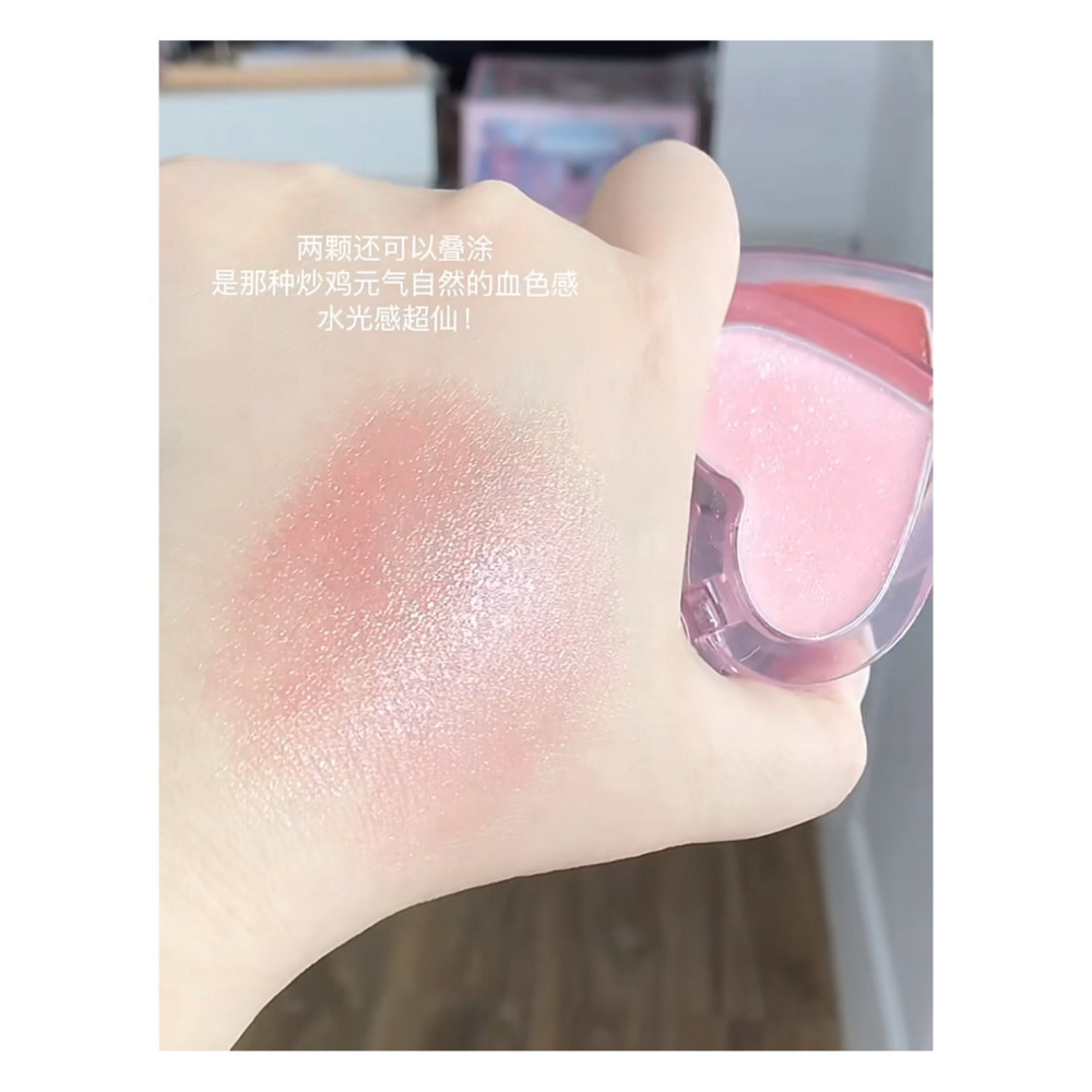 戴栗ლ 元氣法則ɴᴜᴋᴋᴀ清透水光腮紅膏 露思同款🧊韓女水光肌get！氧氣純欲感的神-細節圖6