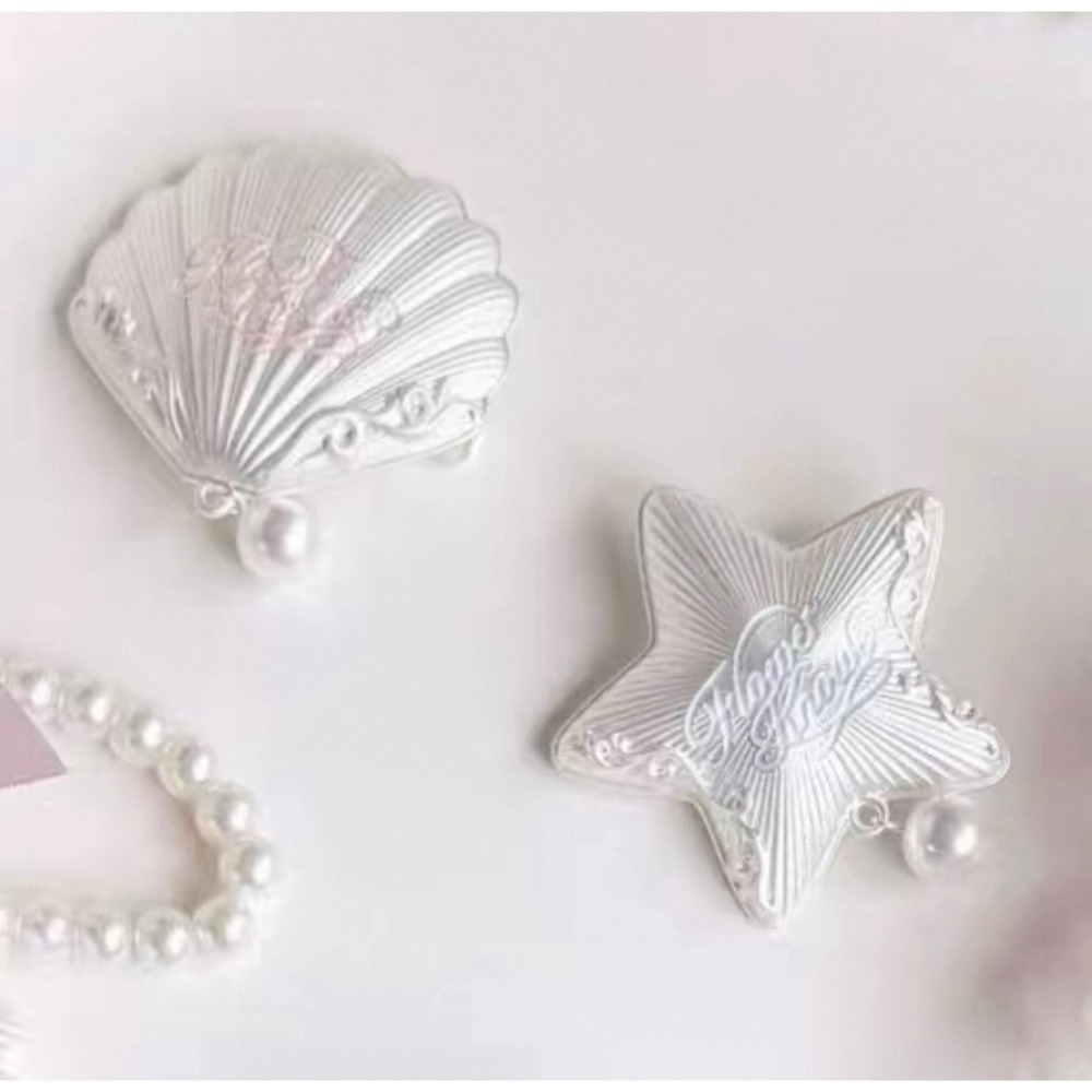 戴栗ლ 花知曉 ꜰʟᴏᴡᴇʀ ᴋɴᴏᴡꜱ夏日珍珠貝殼系列🫧唇部精華 臥蠶筆 眼影 腮紅 蜜粉 妝前乳-規格圖11