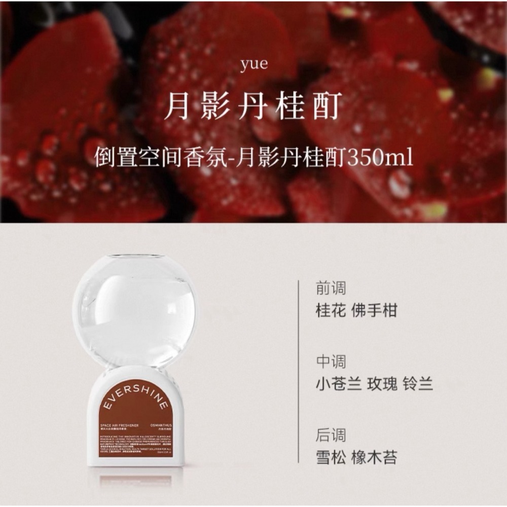 戴栗ლ EverShine晴天大白倒立空間香氛 空氣香氛 清新香薰🧊香氛界卷王-規格圖11