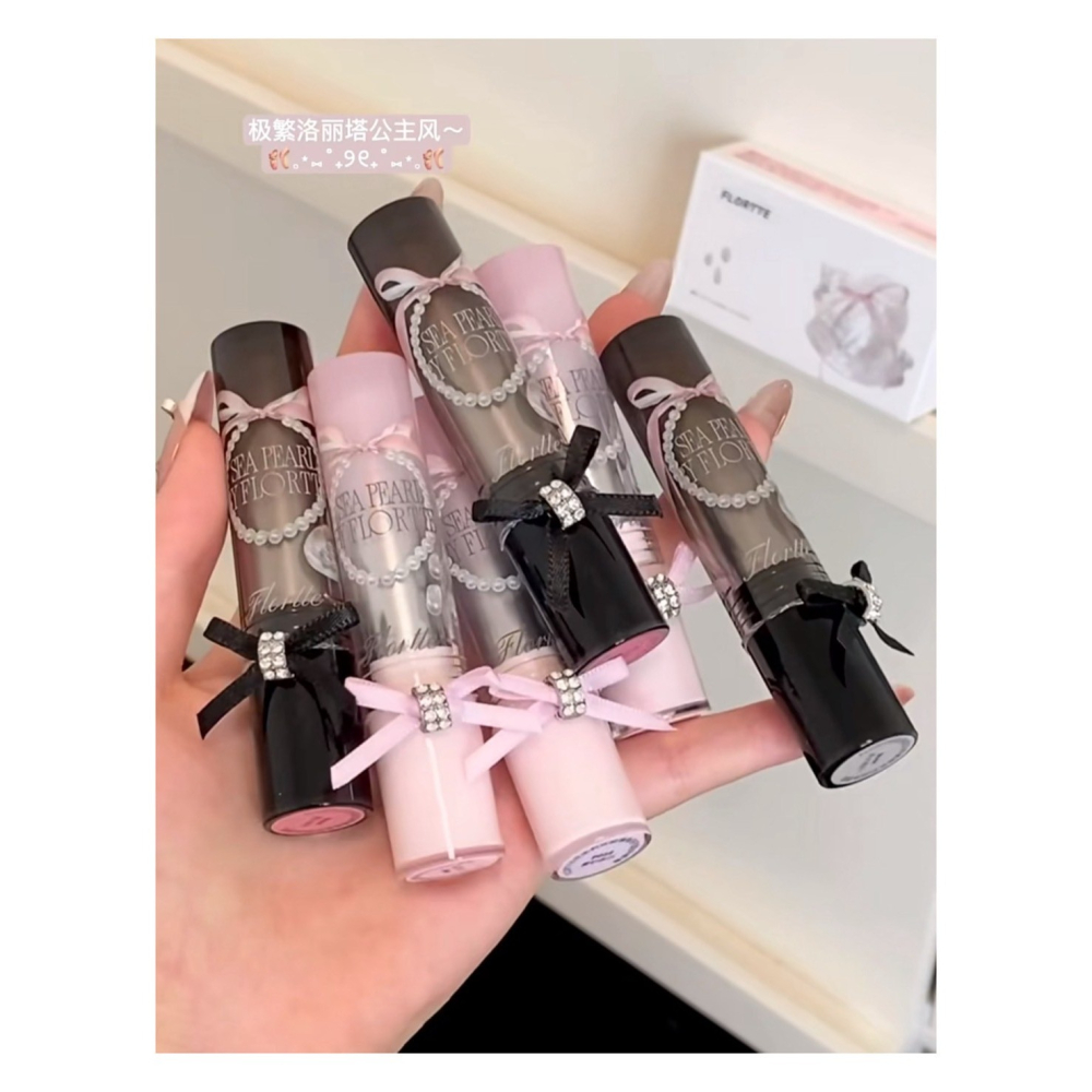 戴栗ლ 花洛莉亞ꜰʟᴏʀᴛᴛᴇ玻璃海系列固體唇蜜🐚-細節圖2