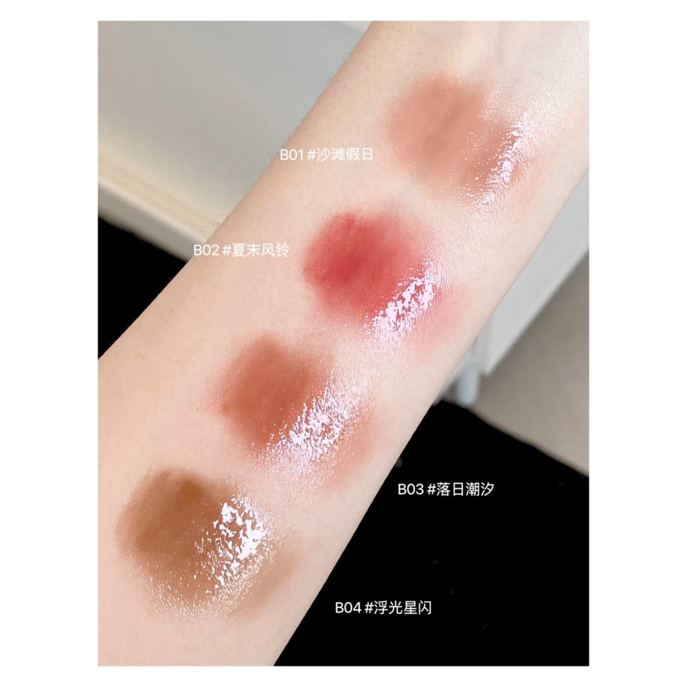 戴栗ლ 花洛莉亞ꜰʟᴏʀᴛᴛᴇ玻璃海系列固體唇蜜🐚-細節圖8