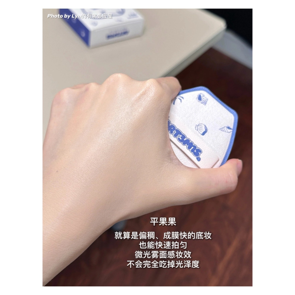 戴栗ლ 凹凸迷思𝗮𝗿𝘁𝟯𝗺𝟭𝘀海洋物語🌴🌊棉花糖粉撲 麵包海星 凸鼻子 平果果 嘿嘿黑-細節圖4