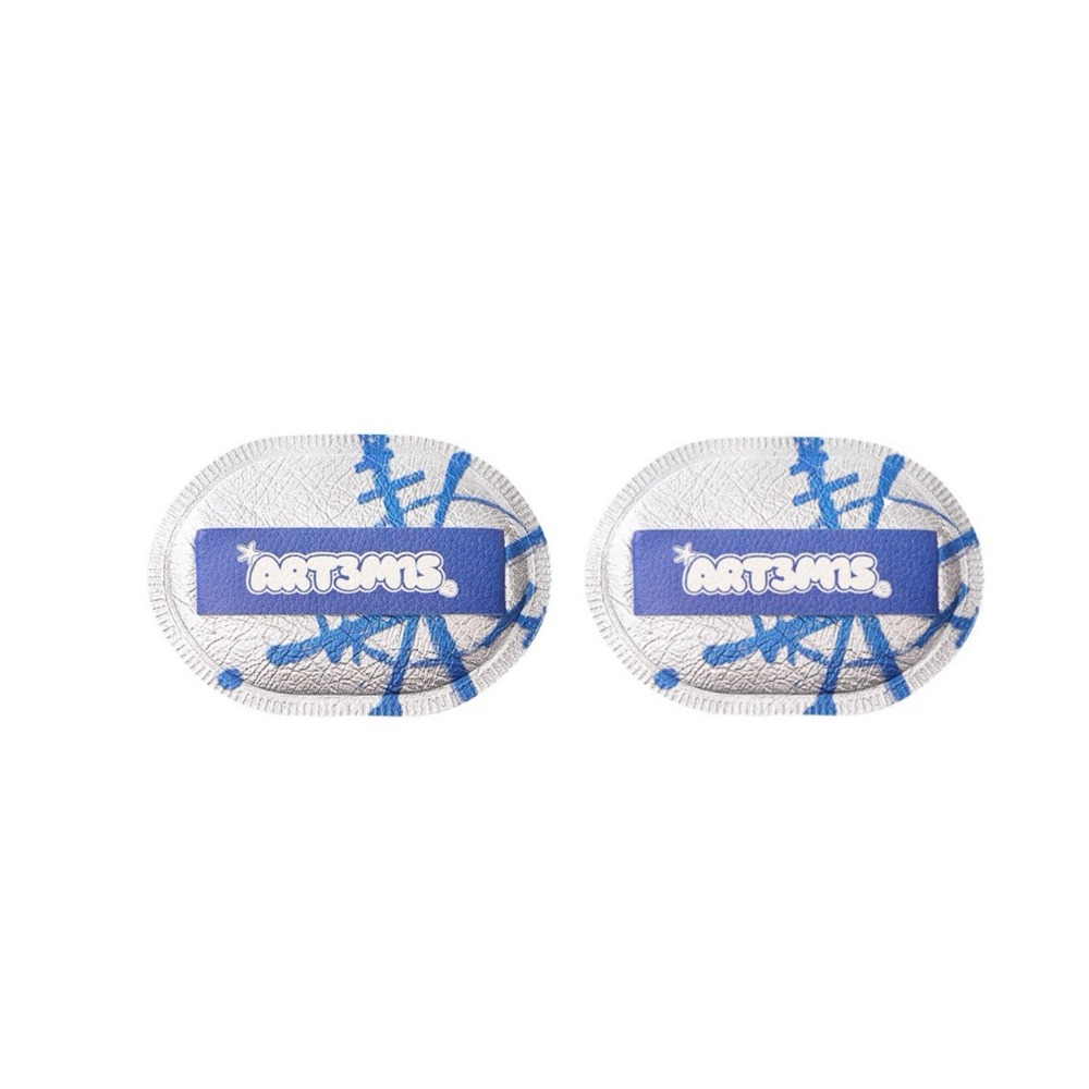 戴栗ლ 凹凸迷思𝗮𝗿𝘁𝟯𝗺𝟭𝘀海洋物語🌴🌊棉花糖粉撲 麵包海星 凸鼻子 平果果 嘿嘿黑-規格圖11