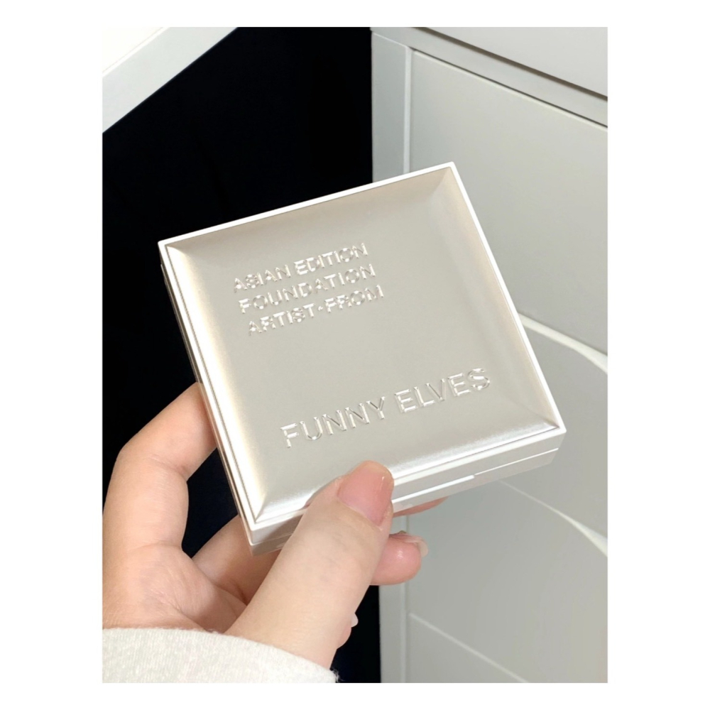 戴栗ლ 方里ꜰᴜɴɴʏ ᴇʟᴠᴇꜱ小白餅 粉餅7g🤍-細節圖4