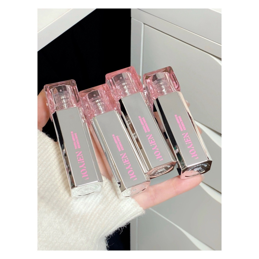 戴栗ლ 那柚ɴᴇɪʏᴏᴜ水唇蜜🍧鏡面水光唇蜜唇部精華🍧粉晶冰透唇凍-細節圖2