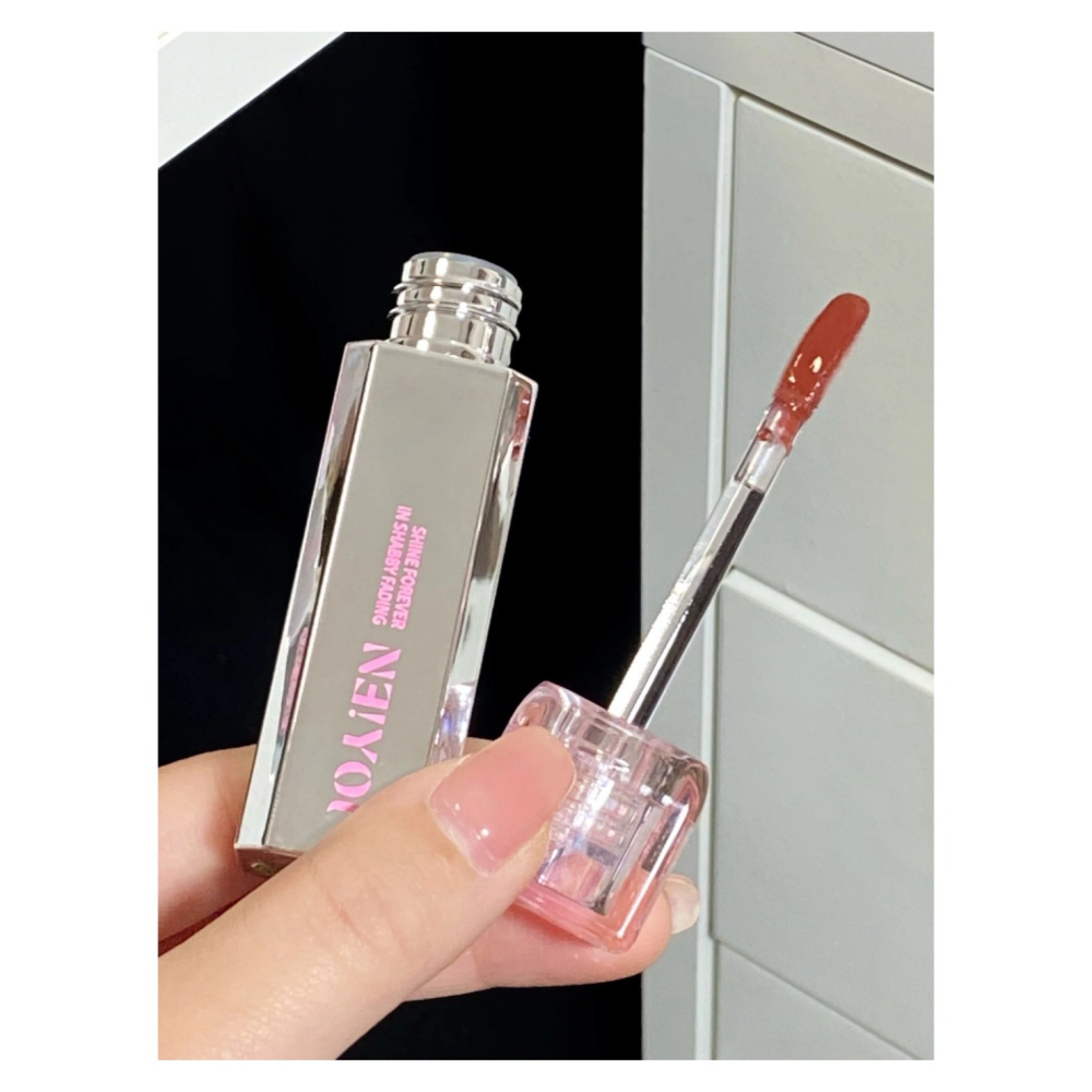 戴栗ლ 那柚ɴᴇɪʏᴏᴜ水唇蜜🍧鏡面水光唇蜜唇部精華🍧粉晶冰透唇凍-細節圖3