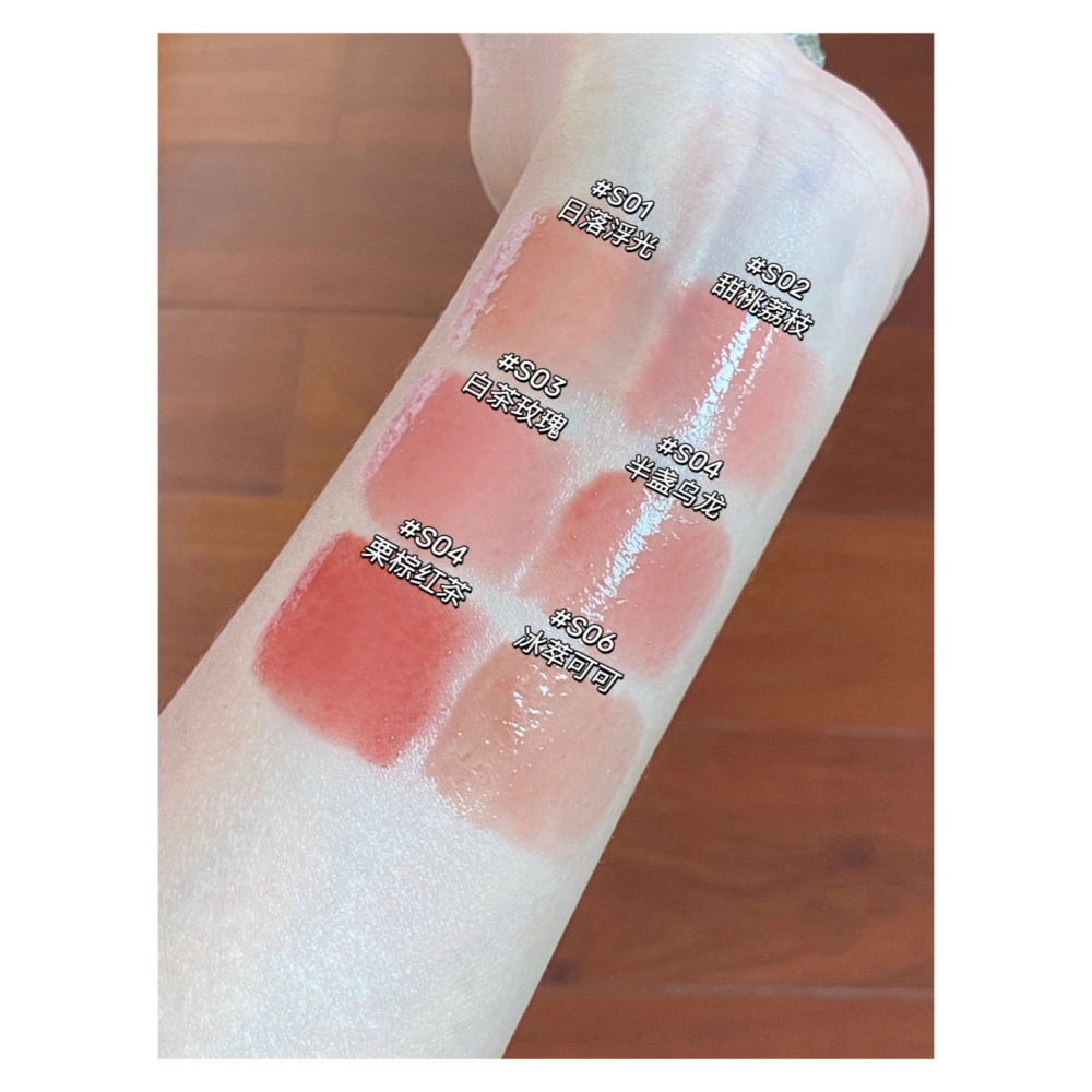 戴栗ლ 那柚ɴᴇɪʏᴏᴜ水唇蜜🍧鏡面水光唇蜜唇部精華🍧粉晶冰透唇凍-細節圖7