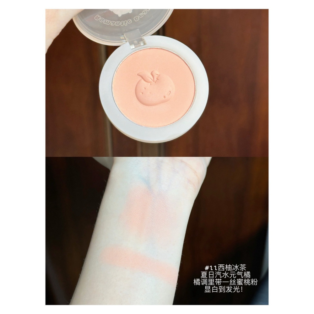 戴栗ლ 羅小曼ʀᴍᴛ單色腮紅 卡皮巴拉 漸變腮紅 ☁️🩰 直接給我嫩回幼稚園了-細節圖11