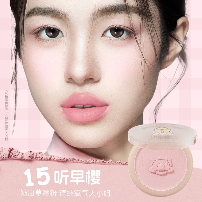 單色【15 Ι 聽早櫻】牛奶櫻花粉