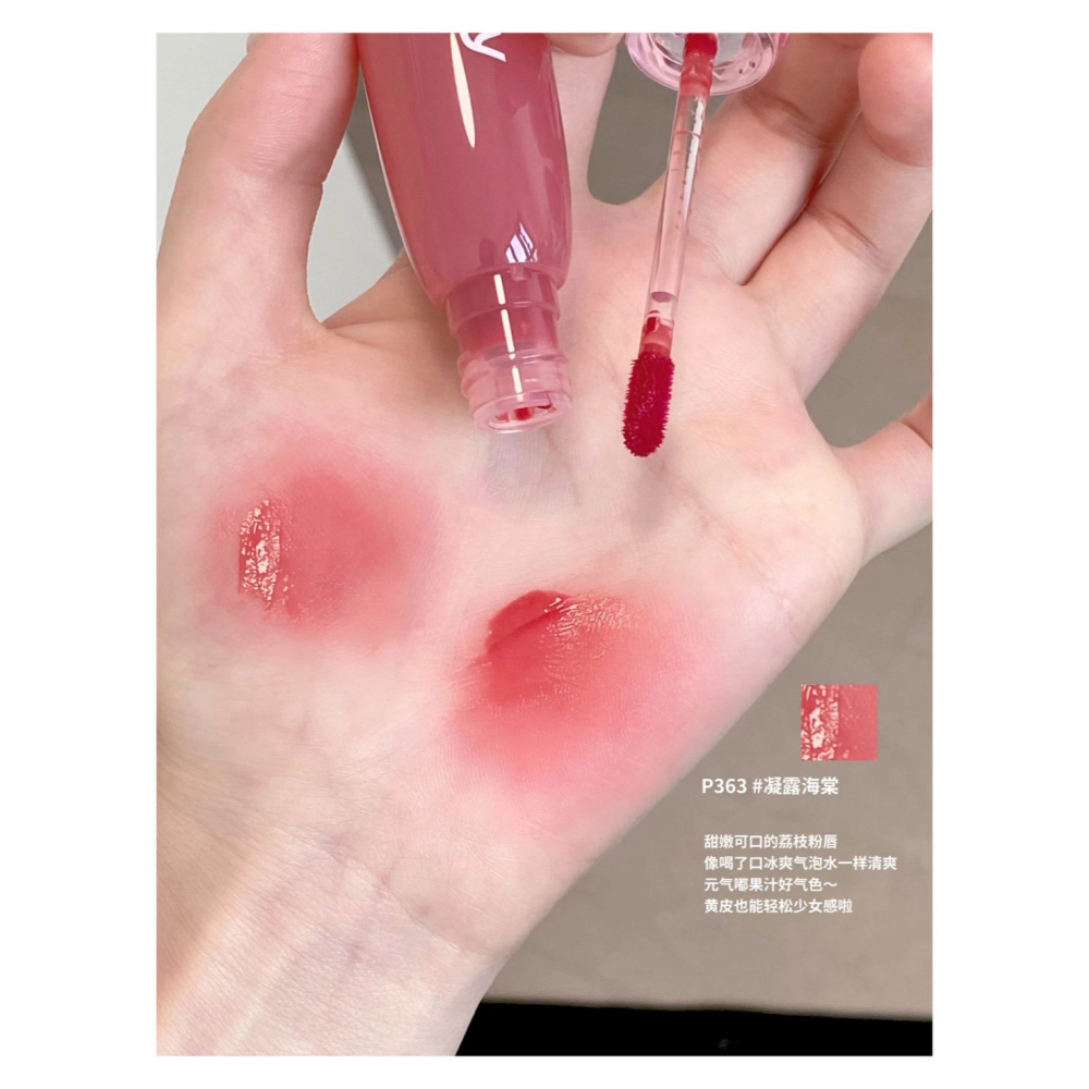 戴栗ლ 珂拉琪ᴄᴏʟᴏʀᴋᴇʏ水感柔霧唇露 2.0 唇釉 口紅 精華 不沾杯🎀本乾唇完全愛慘-細節圖4