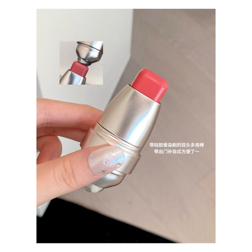 戴栗ლ 小奧汀ʟɪᴛᴛʟᴇ ᴏɴᴅɪɴᴇ奶酪多用棒🧀腮紅 修容 陰影 唇釉 口紅🧀淡顏人省時省力的氛圍小單品-細節圖2