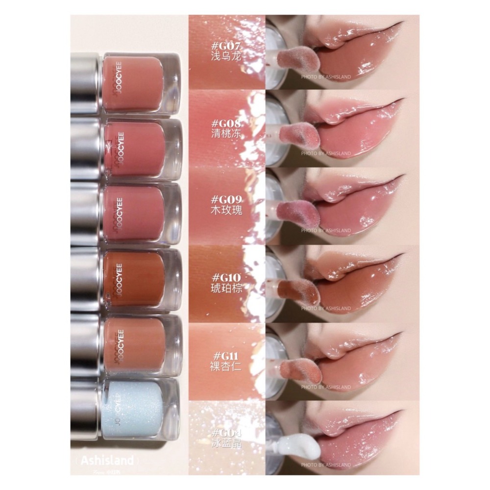 戴栗ლ 酵色ᴊᴏᴏᴄʏᴇᴇ歐若系列 單色腮紅 高光粉 晶透唇蜜 🪽冬日慵懶午後特調爆亮水光-細節圖3