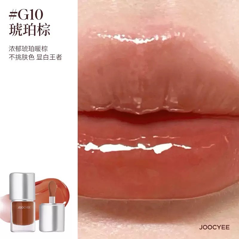 戴栗ლ 酵色ᴊᴏᴏᴄʏᴇᴇ歐若系列 單色腮紅 高光粉 晶透唇蜜 🪽冬日慵懶午後特調爆亮水光-規格圖11