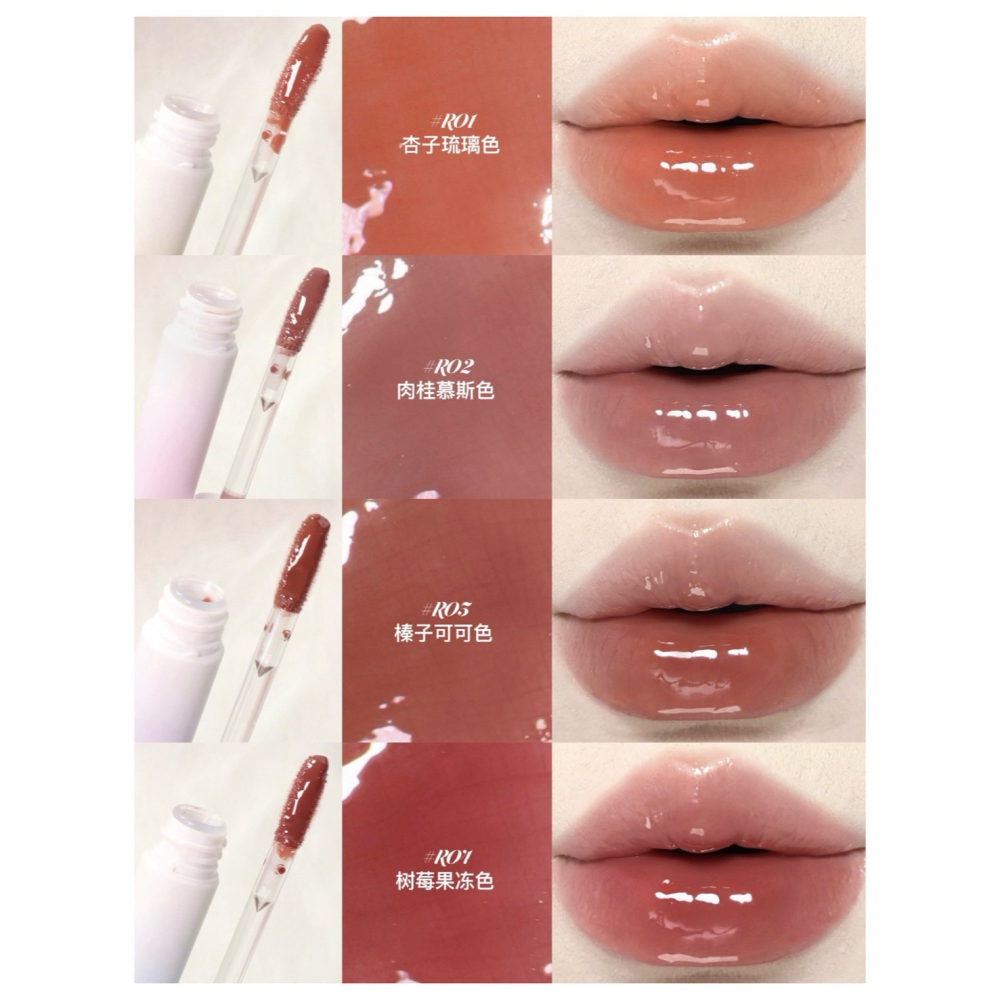 戴栗ლ 花洛莉亞ꜰʟᴏʀᴛᴛᴇ雙頭唇線唇蜜筆🐚唇線唇蜜二合一？水光嘟嘟唇拿捏易如反掌！-細節圖9