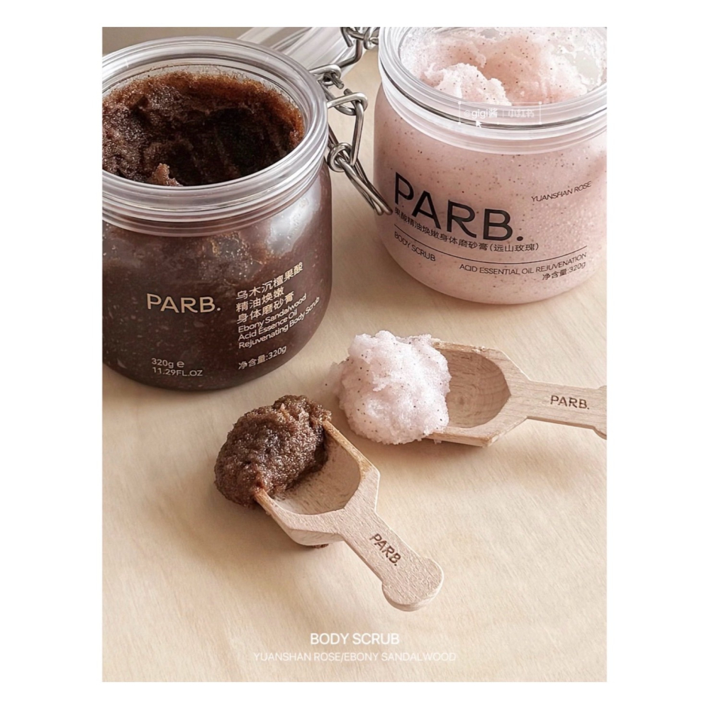 戴栗ლ PARB果酸精油磨砂膏✨去角質嫩膚保濕 身體細緻光滑 日常必備回購款-細節圖2