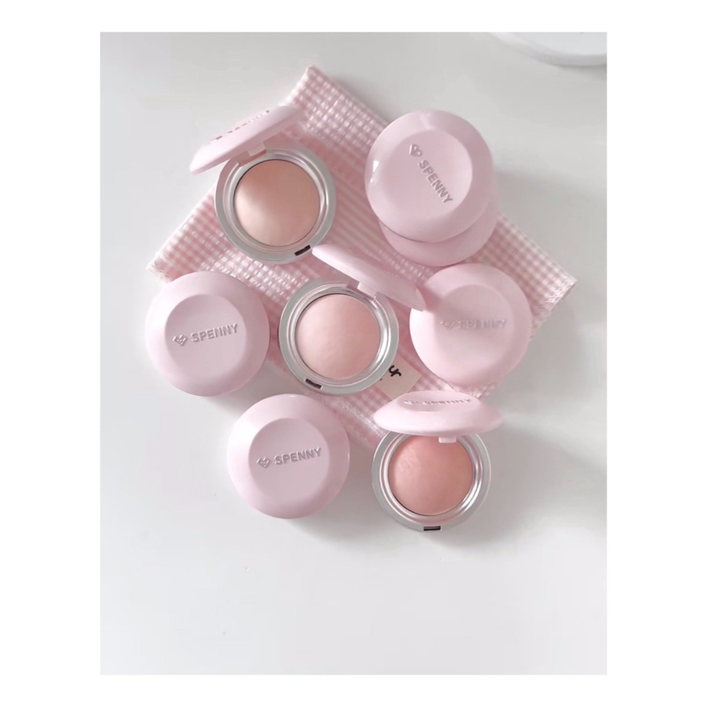 戴栗ლ 詩佩妮ꜱᴘᴇɴɴʏ烤粉腮紅💐膨脹色 收縮色 自然顯色提亮氣色 細緻服貼持久 裸妝必備腮紅-細節圖2