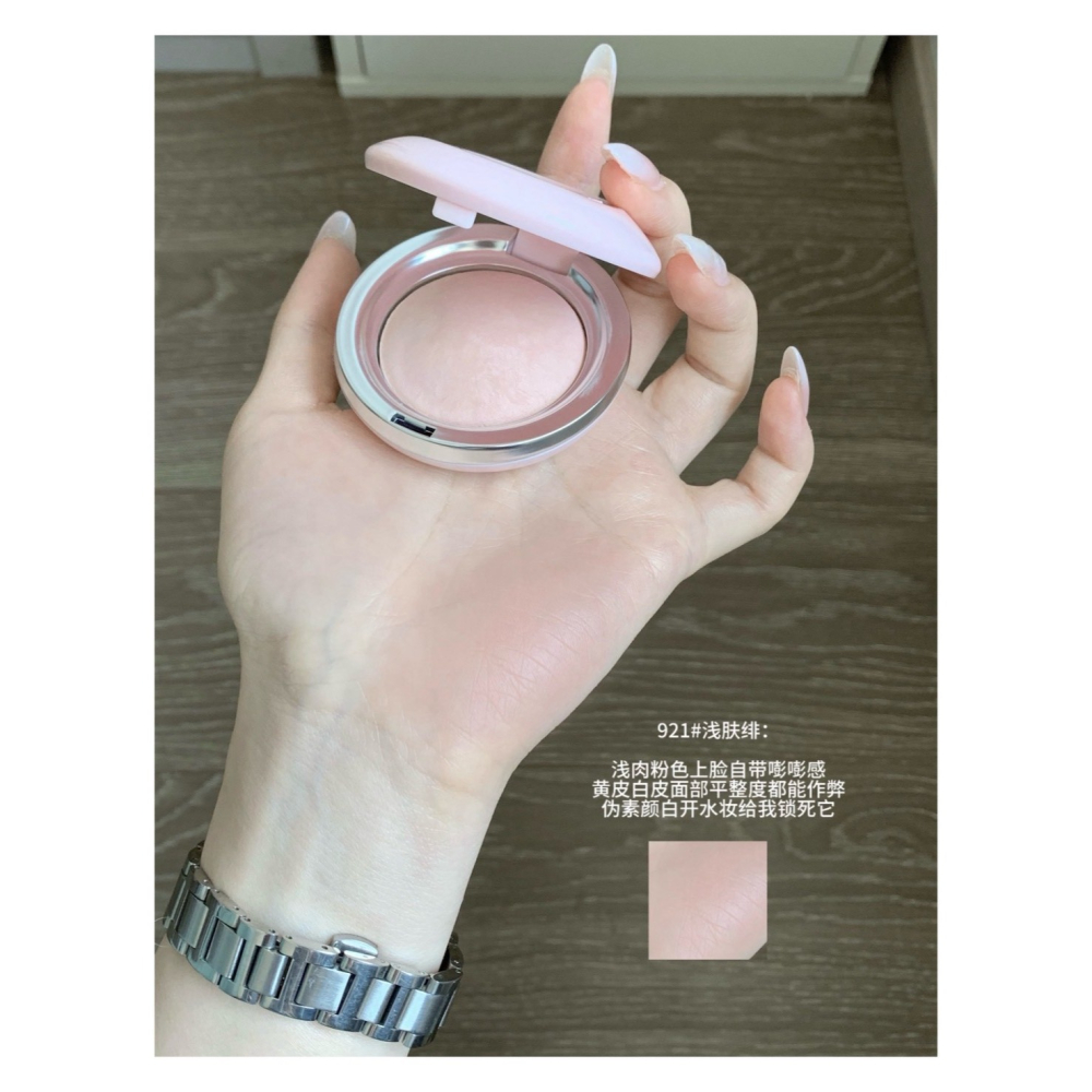 戴栗ლ 詩佩妮ꜱᴘᴇɴɴʏ烤粉腮紅💐膨脹色 收縮色 自然顯色提亮氣色 細緻服貼持久 裸妝必備腮紅-細節圖5