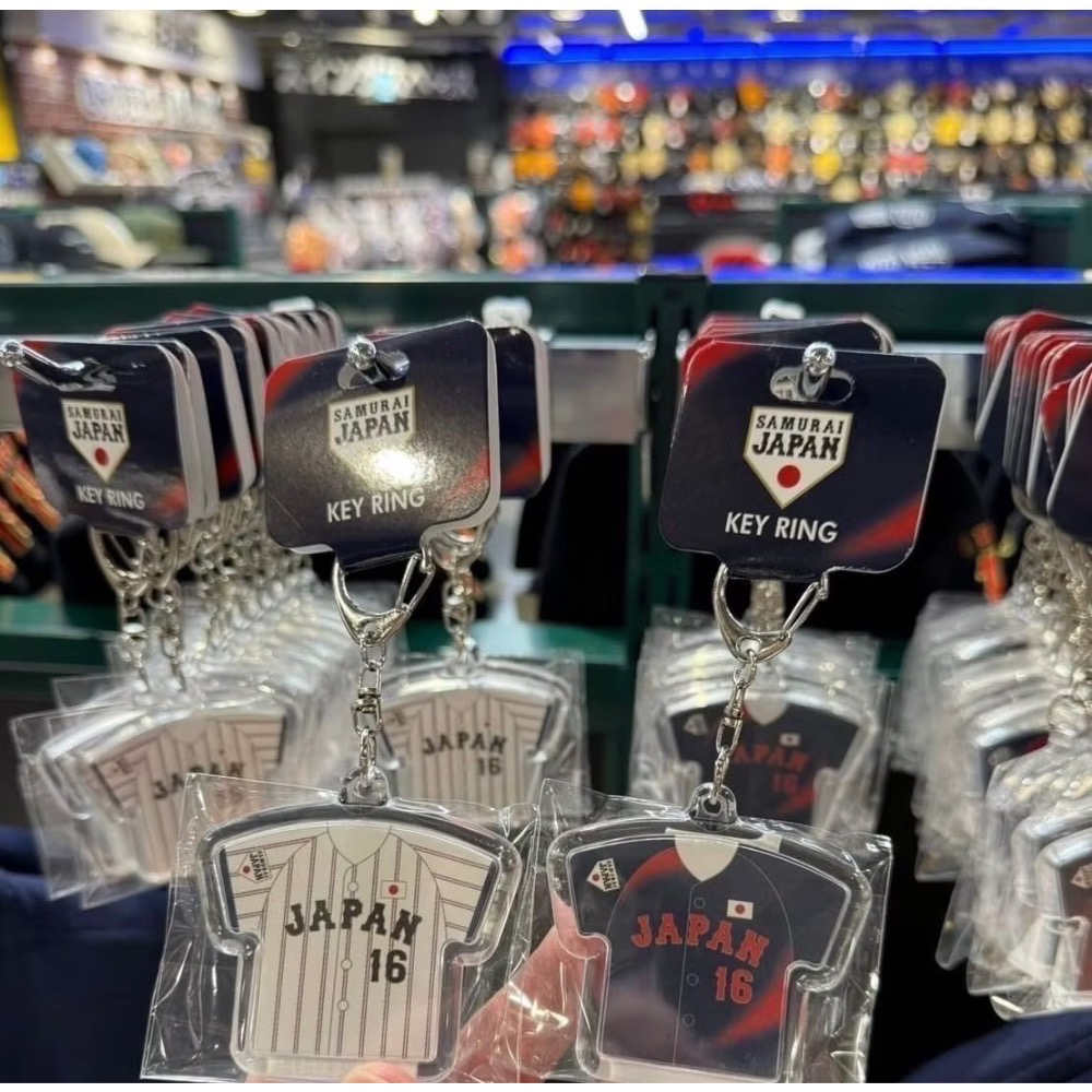 2026 wbc 大谷翔平客場球衣鑰匙圈 現貨 一組-細節圖2