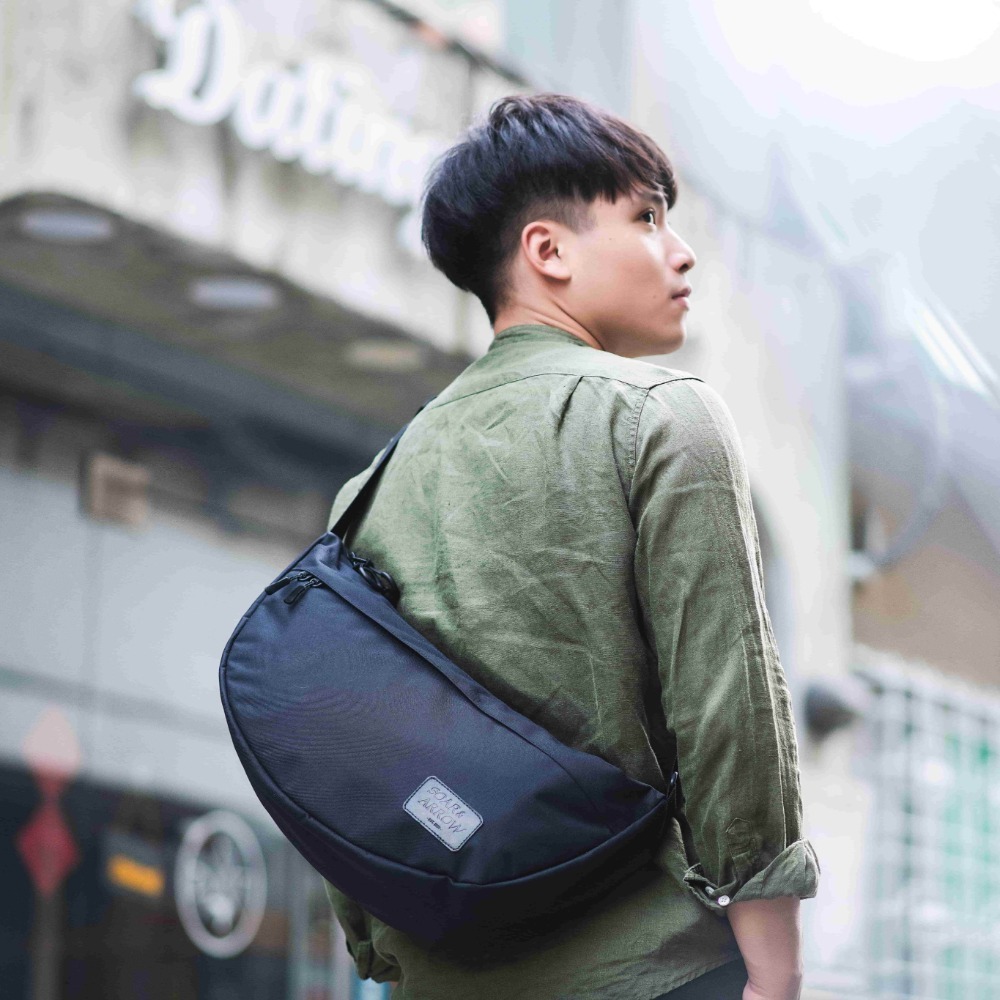 【Soar&Arrow】Vintage Newsboy Bag 復古報童包 斜挎包 CORDURA-細節圖7