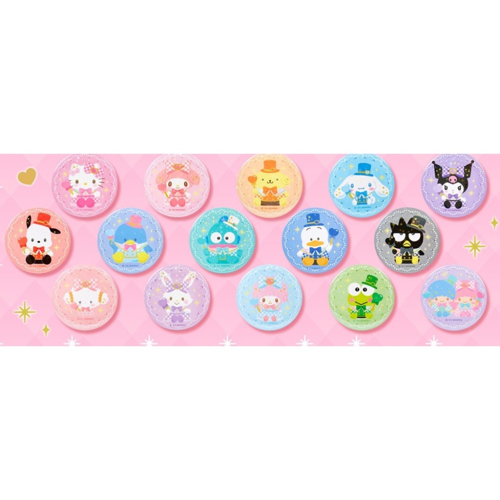 吾人智販 日本平行輸入 三麗鷗 店鋪專賣 自由配 應援小物 魔法棒 徽章 收納 吊飾 擺飾 可擺可掛-細節圖4