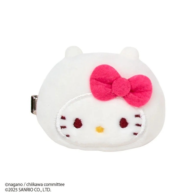 吾人智販 日本正版 盲盒盲包 抽抽樂 開封可選款 三麗鷗 聯名款 SANRIO x 吉伊卡哇 植絨 公仔 臉 髮夾 貼紙-規格圖8