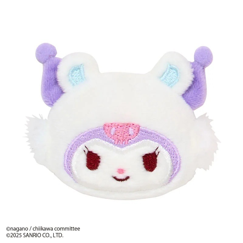 吾人智販 日本正版 盲盒盲包 抽抽樂 開封可選款 三麗鷗 聯名款 SANRIO x 吉伊卡哇 植絨 公仔 臉 髮夾 貼紙-規格圖8