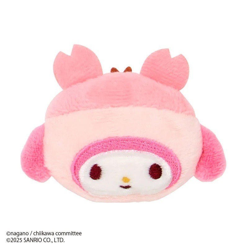 吾人智販 日本正版 盲盒盲包 抽抽樂 開封可選款 三麗鷗 聯名款 SANRIO x 吉伊卡哇 植絨 公仔 臉 髮夾 貼紙-規格圖8