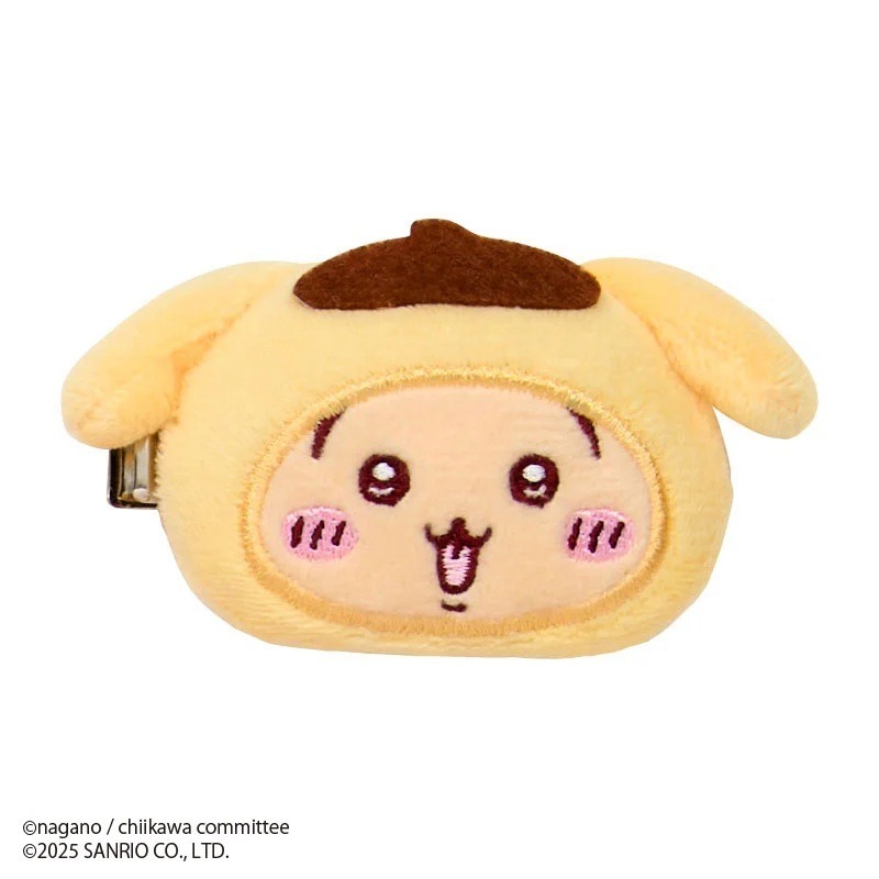 吾人智販 日本正版 盲盒盲包 抽抽樂 開封可選款 三麗鷗 聯名款 SANRIO x 吉伊卡哇 植絨 公仔 臉 髮夾 貼紙-規格圖8