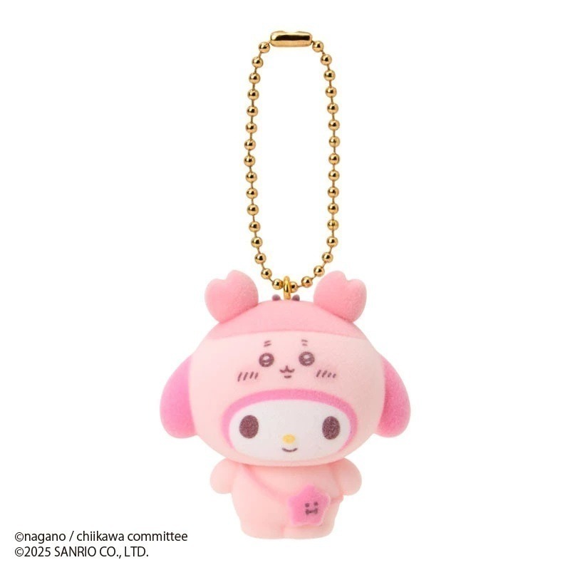 吾人智販 日本正版 盲盒盲包 抽抽樂 開封可選款 三麗鷗 聯名款 SANRIO x 吉伊卡哇 植絨 公仔 臉 髮夾 貼紙-規格圖8