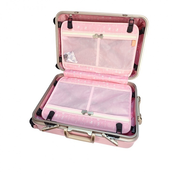 吾人智販 日本正版  三麗鷗 授權 代購 登機箱 小旅行 KITTY 美樂蒂 酷洛米 大耳狗-細節圖7