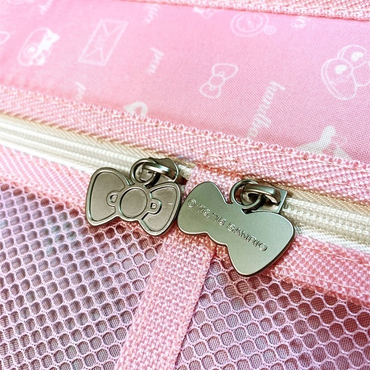 吾人智販 日本正版  三麗鷗 授權 代購 登機箱 小旅行 KITTY 美樂蒂 酷洛米 大耳狗-細節圖8