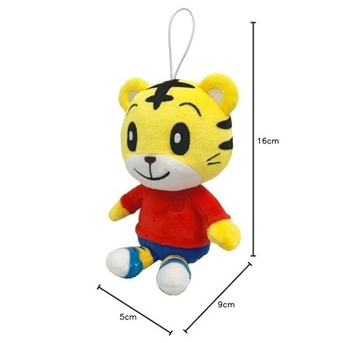 吾人智販 日本正版 Happinet 巧虎 小花 桃樂比 琪琪 妙妙 可愛巧虎島 吊飾 玩偶-細節圖3