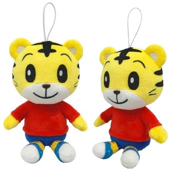 吾人智販 日本正版 Happinet 巧虎 小花 桃樂比 琪琪 妙妙 可愛巧虎島 吊飾 玩偶-規格圖3