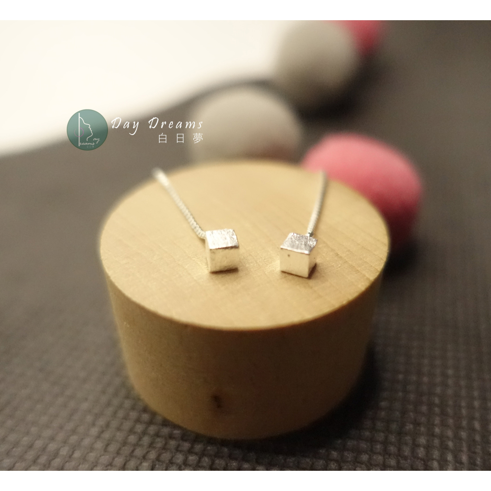 『007』耳針耳墜式 ◆ 小方塊長流蘇-細節圖4