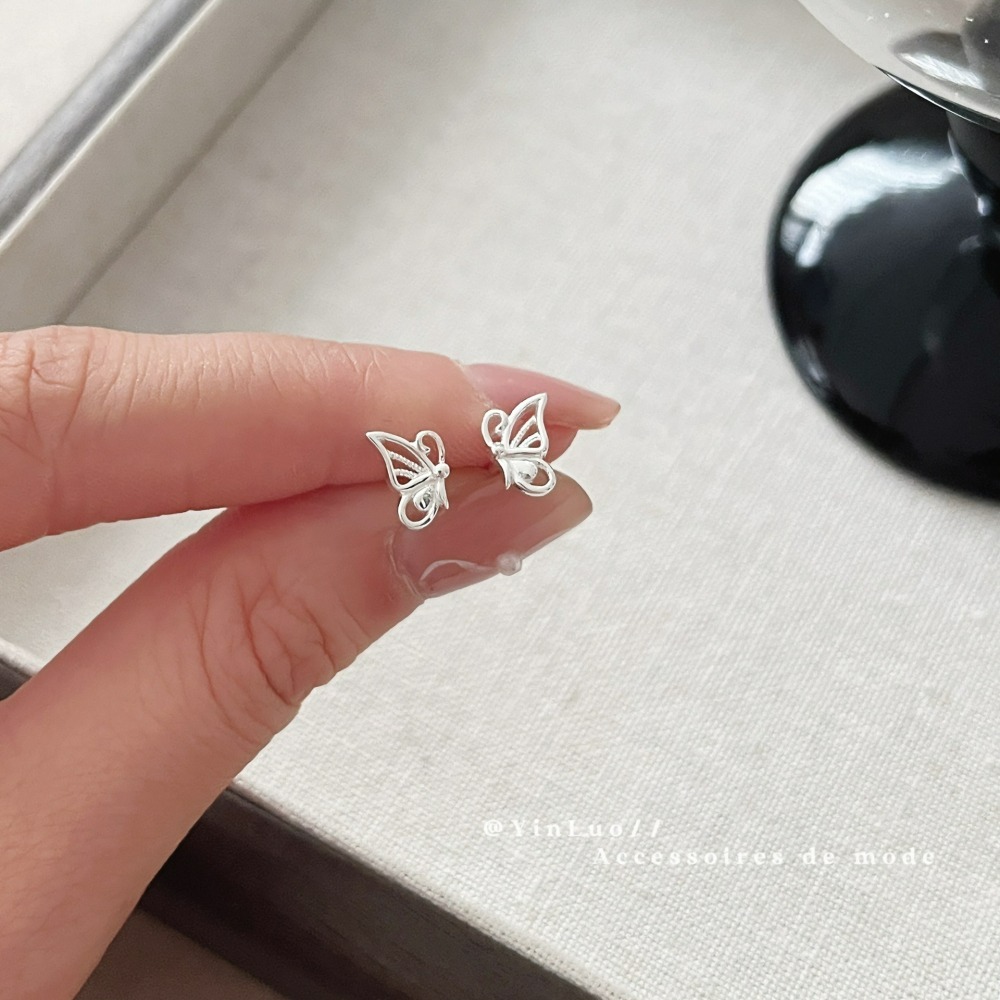 『021』耳針耳上式 ◆ 鏤空蝴蝶-細節圖2
