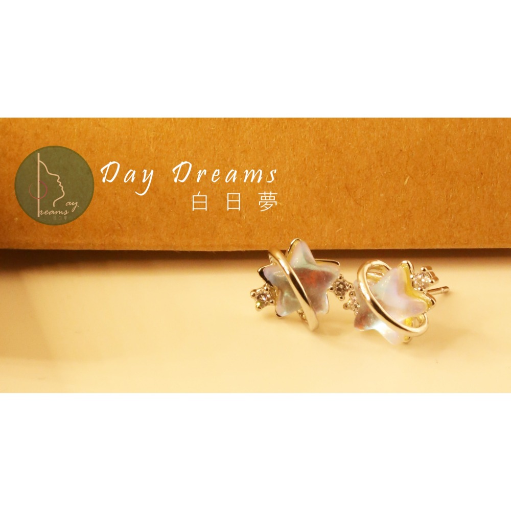 Ϙϙ YL-玩美耳環◆『005』耳針耳上式耳環 ◆ 冰晶雙星與守護者 ϙϘ-細節圖3