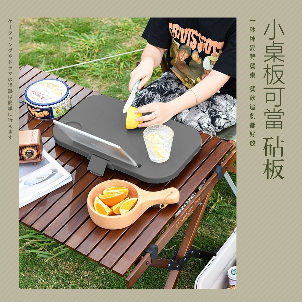 【FL生活+】多功能秒開折疊戶外野餐籃(YG-150)露營收納籃 手提籃 摺疊收納籃 摺疊籃 收納籃 桌子 野餐 野餐桌-細節圖4