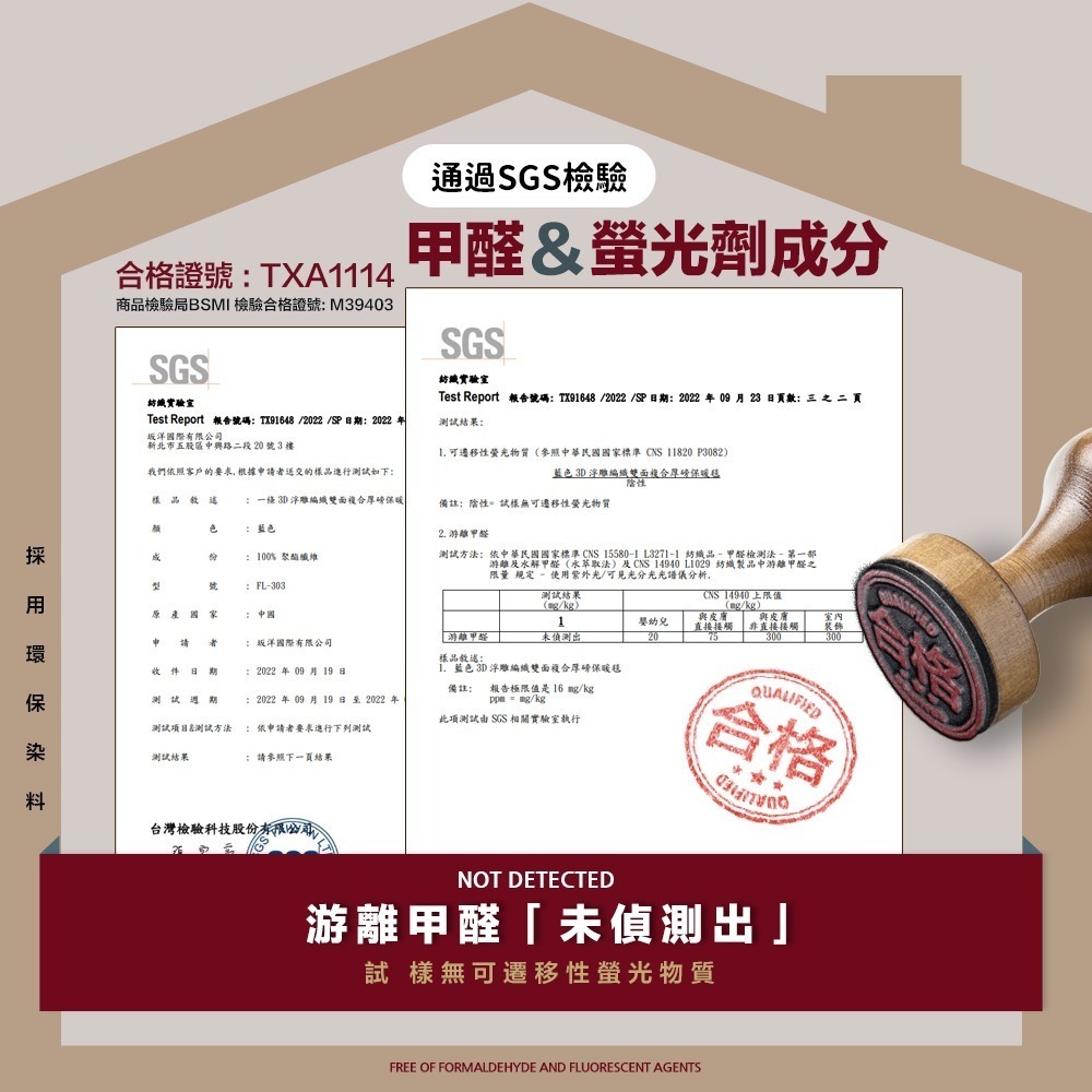 【FL生活+】輕奢極柔安哥拉兔絨x羊羔絨雙面複合特重保暖被毯系列-細節圖3