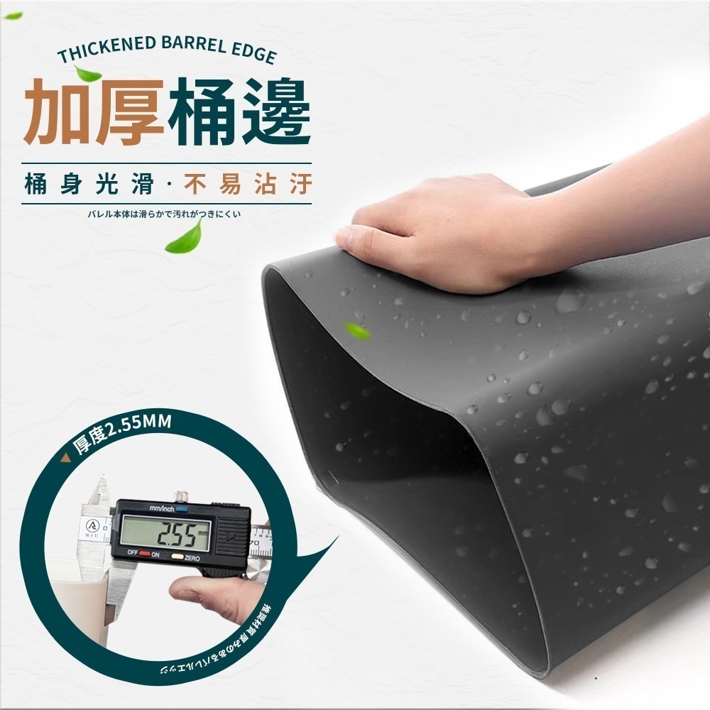 【限時購】FL生活+ 10 / 15公升簡約風彈蓋垃圾桶 按壓式垃圾桶 按壓垃圾桶 浴室垃圾桶-細節圖7