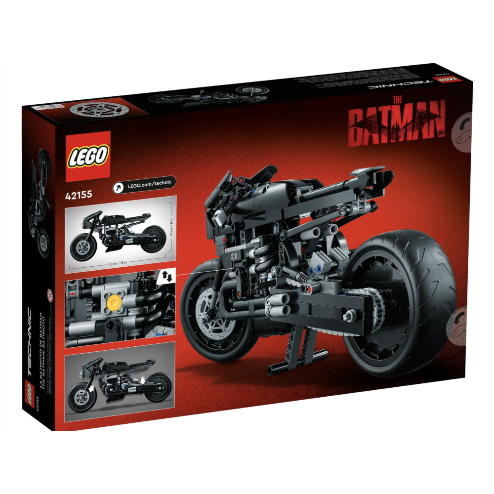 LEGO樂高 42155【THE BATMAN BAT CYCLE】(DC蝙蝠俠 摩托車)  【樂高玩家】科技系列-細節圖7