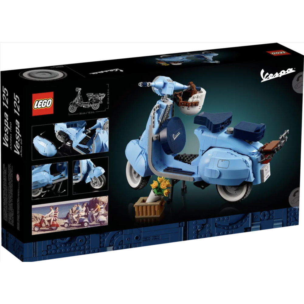 LEGO 樂高 10298 偉士牌 125【樂高玩家】Creator Expert系列-細節圖6