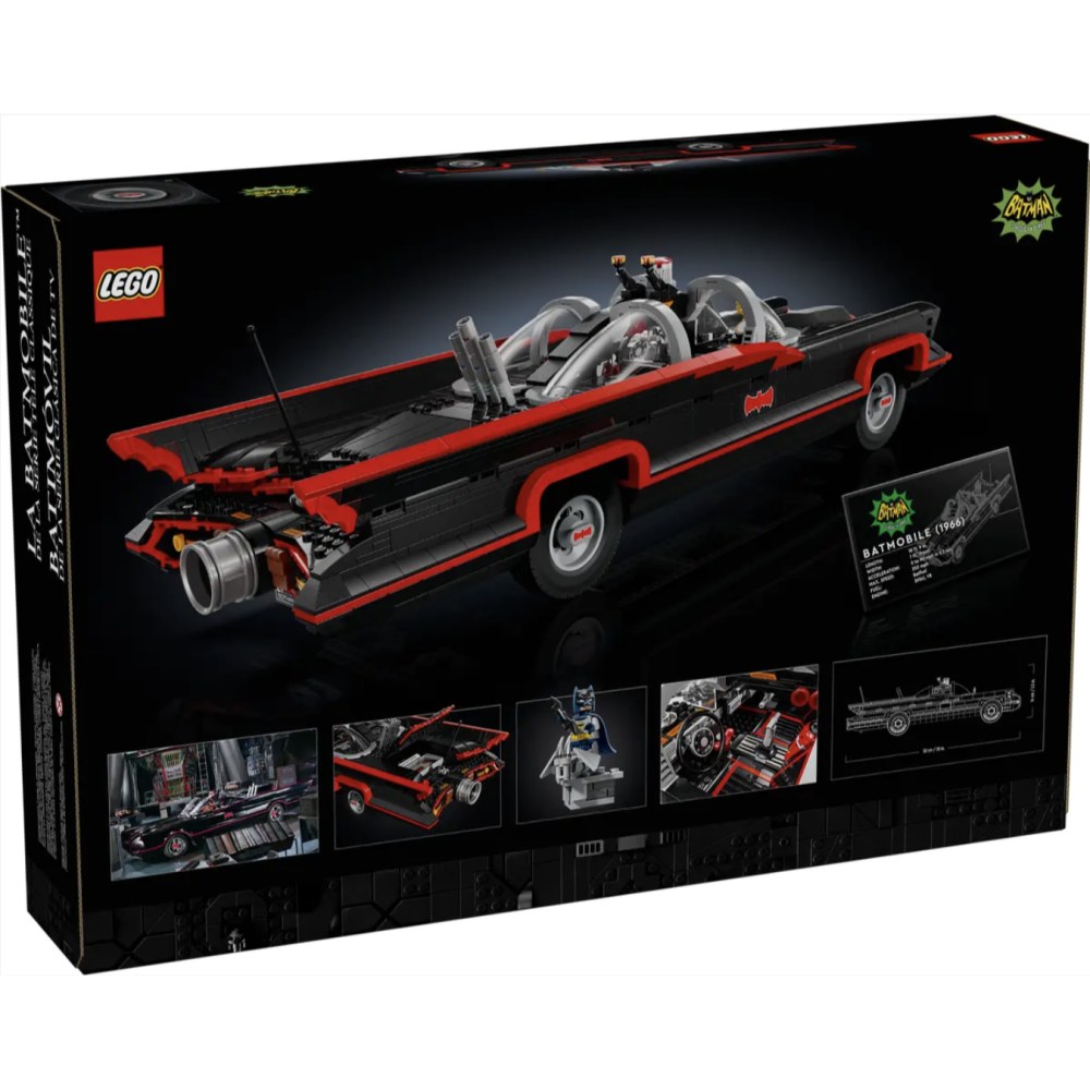 LEGO樂高 76328蝙蝠俠經典電視影集蝙蝠車The Classic TV Series Bat【樂高玩家】DC系列-細節圖2