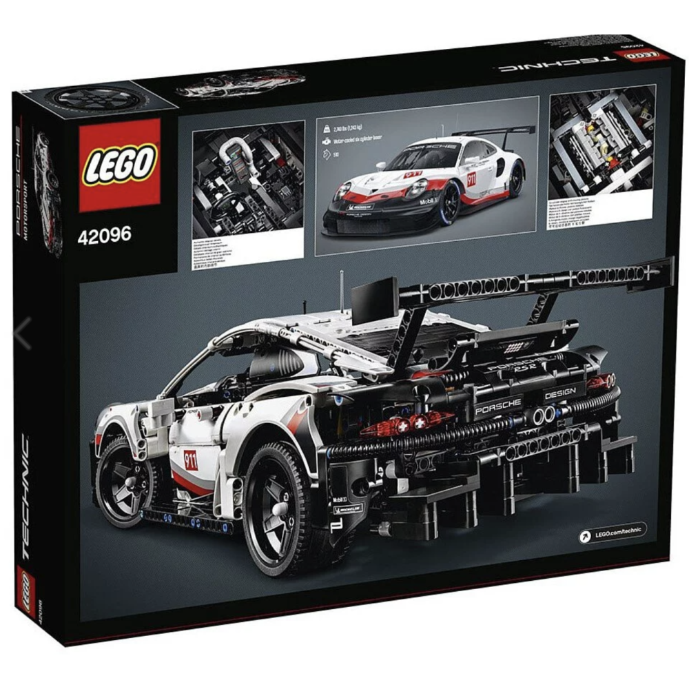 LEGO 樂高 42096 Porsche 911 RSR【樂高玩家】科技系列-細節圖6