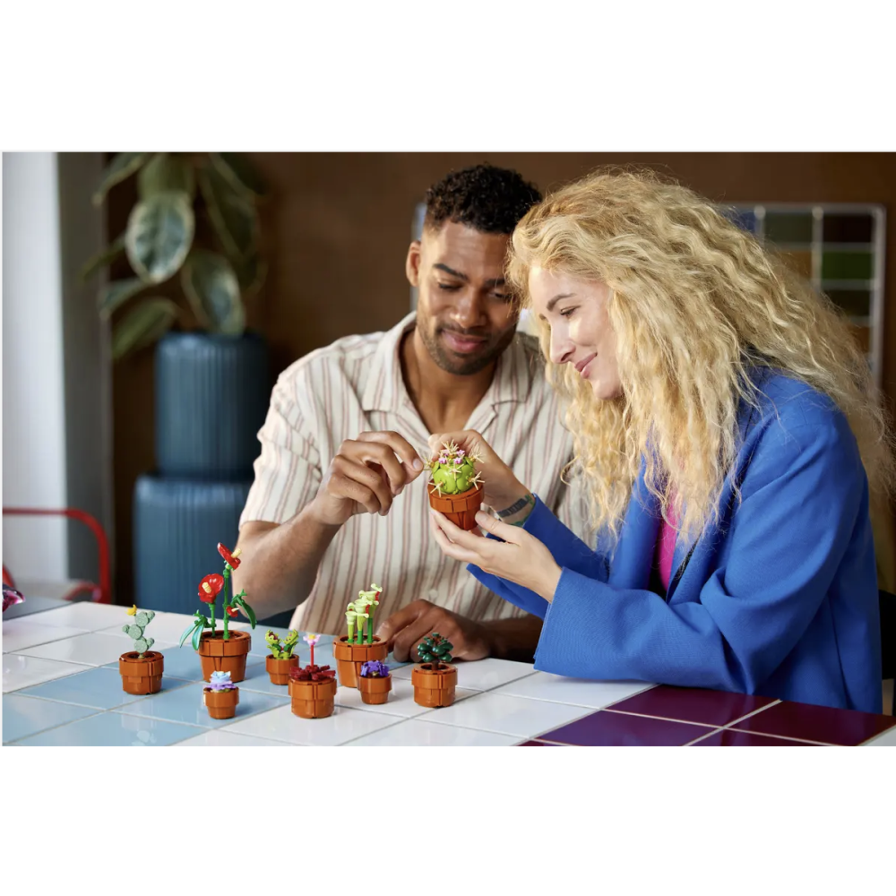 LEGO 樂高10329 迷你盆栽 樂高 花藝【樂高玩家】ICONS系列 樂高盒組-細節圖6