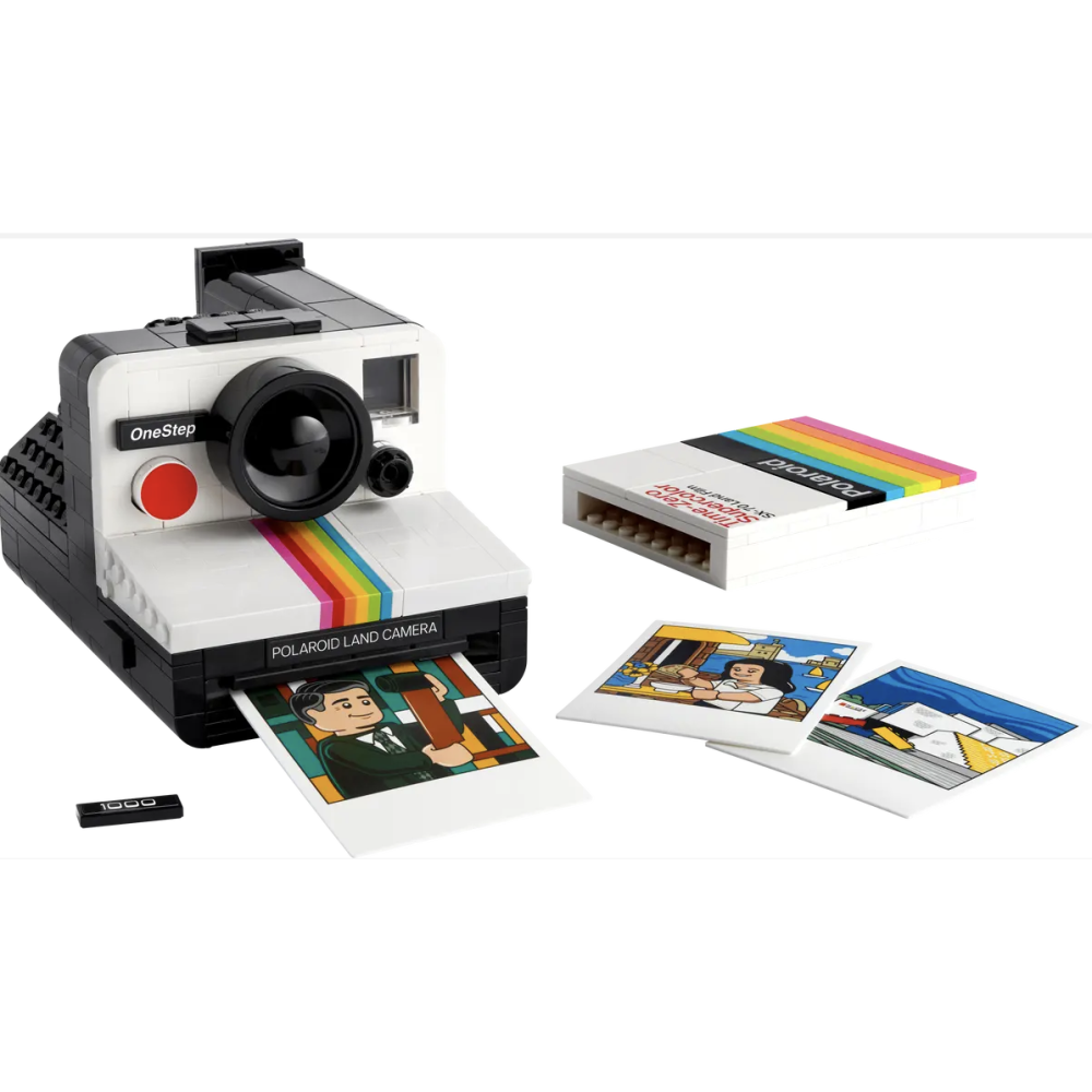 LEGO 樂高21345 相機 Polaroid OneStep SX-70【樂高玩家】Ideas系列 樂高盒組-細節圖2