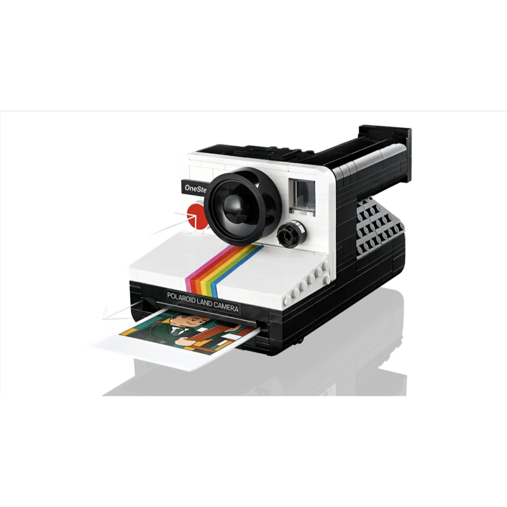 LEGO 樂高21345 相機 Polaroid OneStep SX-70【樂高玩家】Ideas系列 樂高盒組-細節圖4