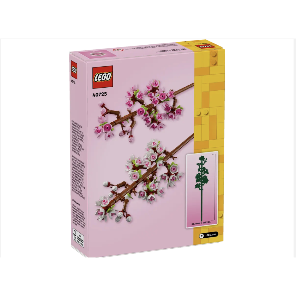 LEGO 樂高40725 櫻花 Cherry Blossoms  Flowers系列【樂高玩家】花朵系列 樂高盒組-細節圖6