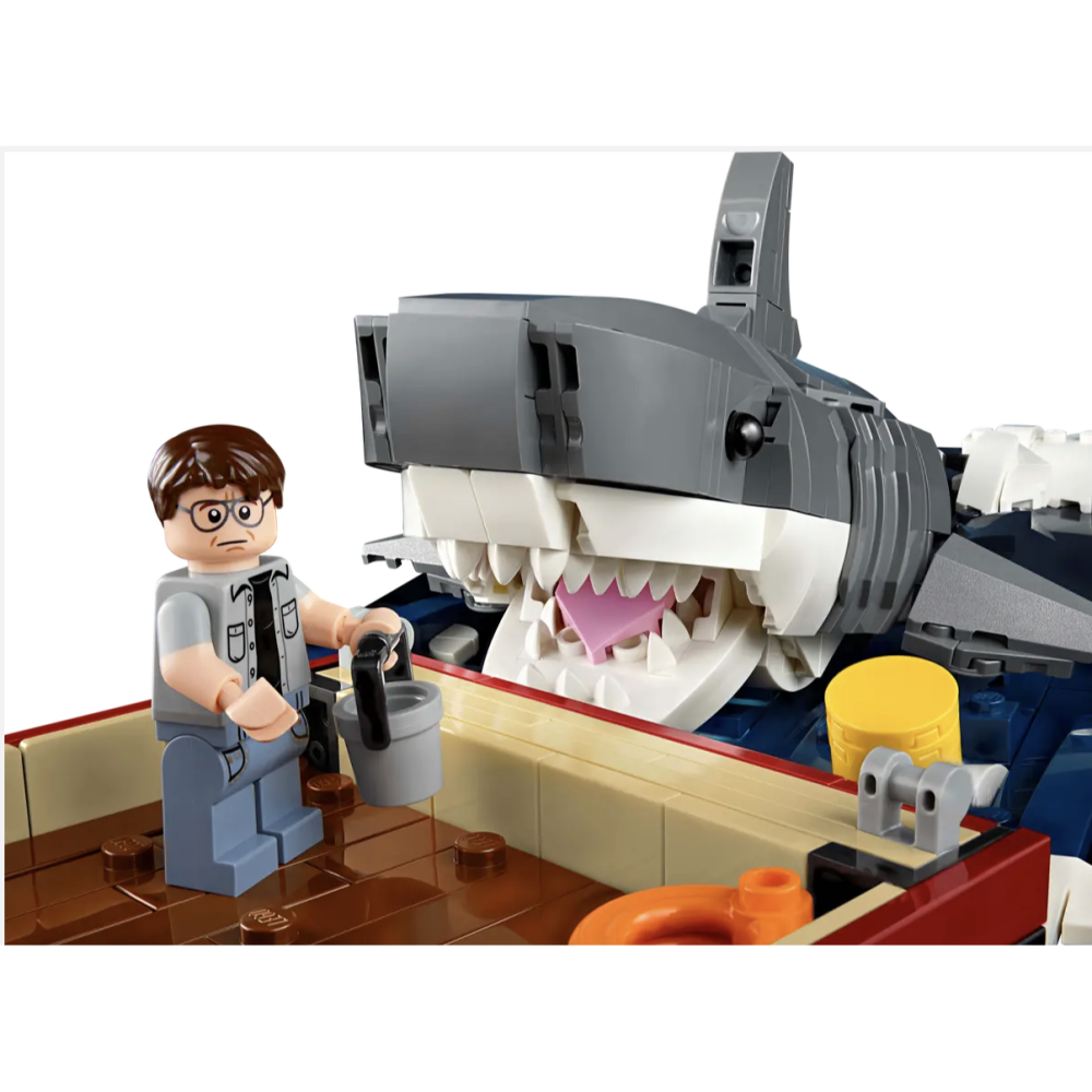 LEGO 樂高21350 大白鯊 Jaws【樂高玩家】Ideas系列 樂高盒組-細節圖4